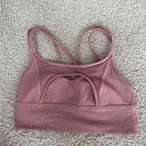 Lululemon Athletica Mauve Sports Bra